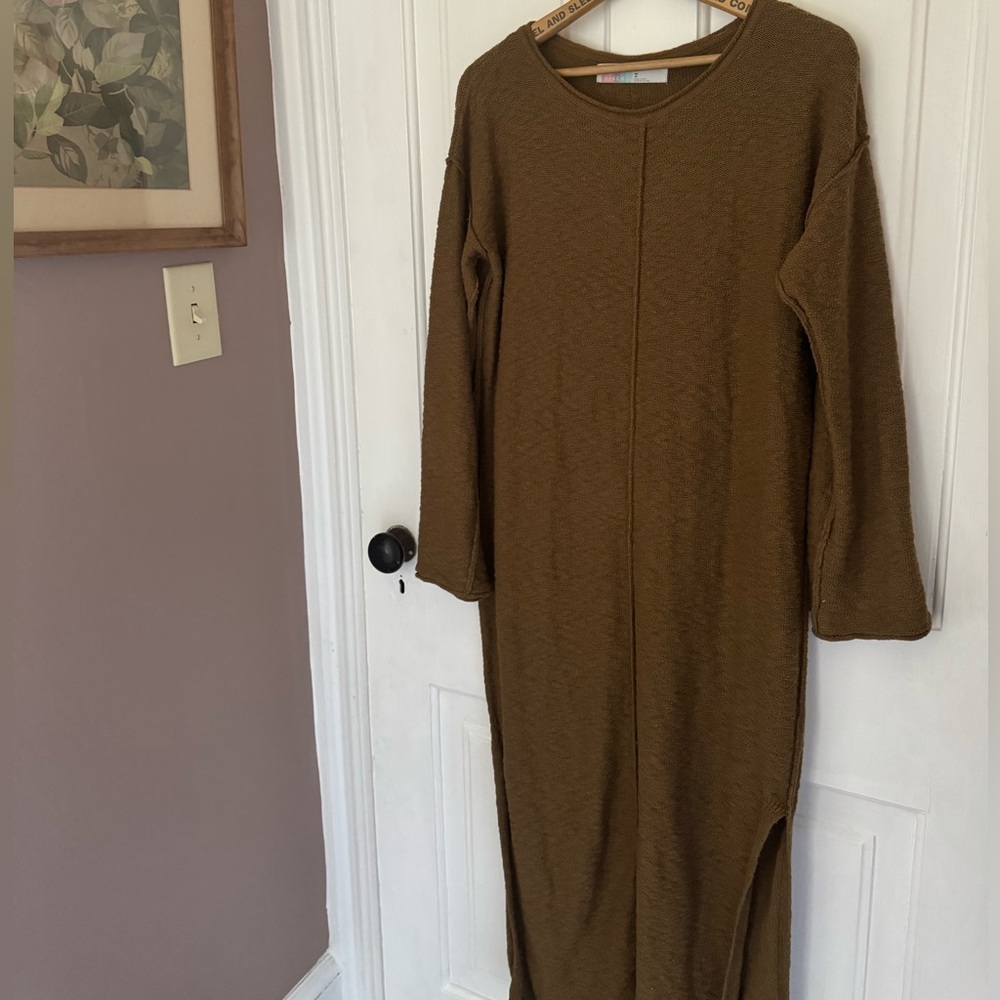 Free People Bree Sweater Maxi